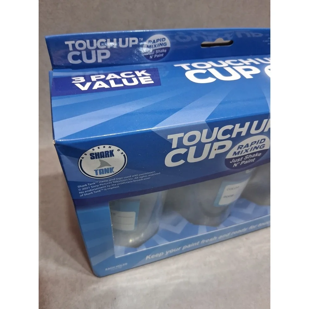 Touch Up Cup Paint Storage Containers 13 oz Pack of 3 - Paint Containers with...